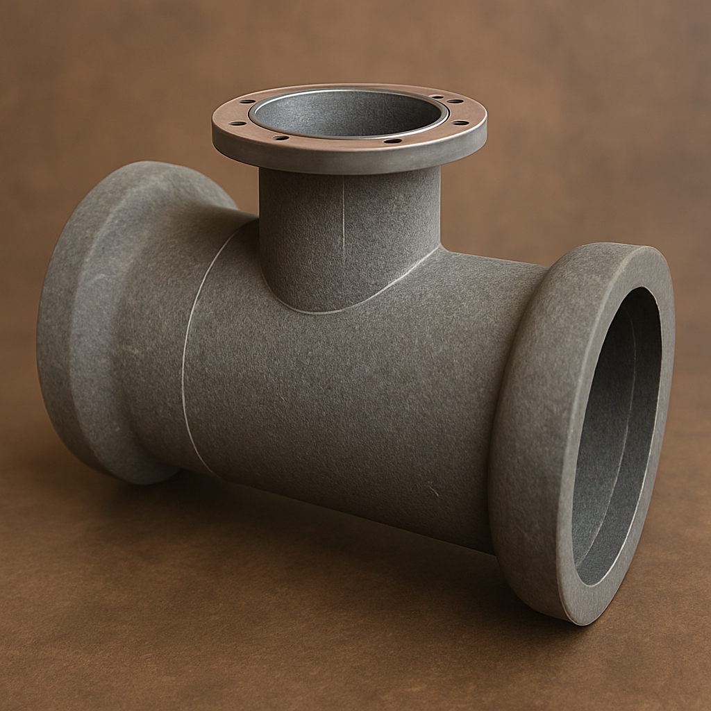 Тройник раструб-фланец чугунный ТРФ 500х400 мм ГОСТ 5525-88